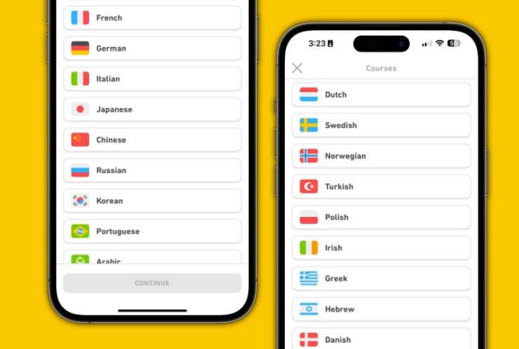 como cambiar tu idioma duolingo de