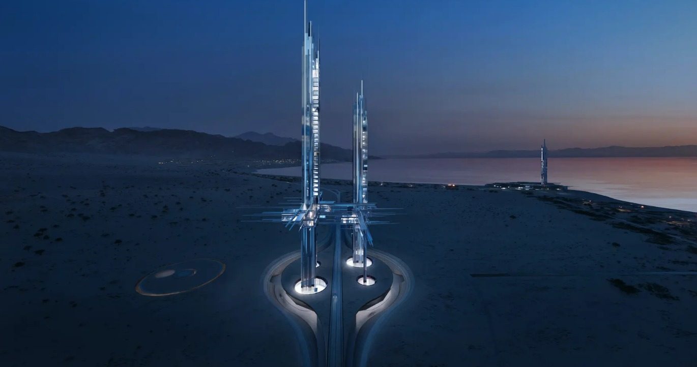 rascacielos desierto arabia saudita macross robotech captura web 16 11 2023 17128 newatlas com