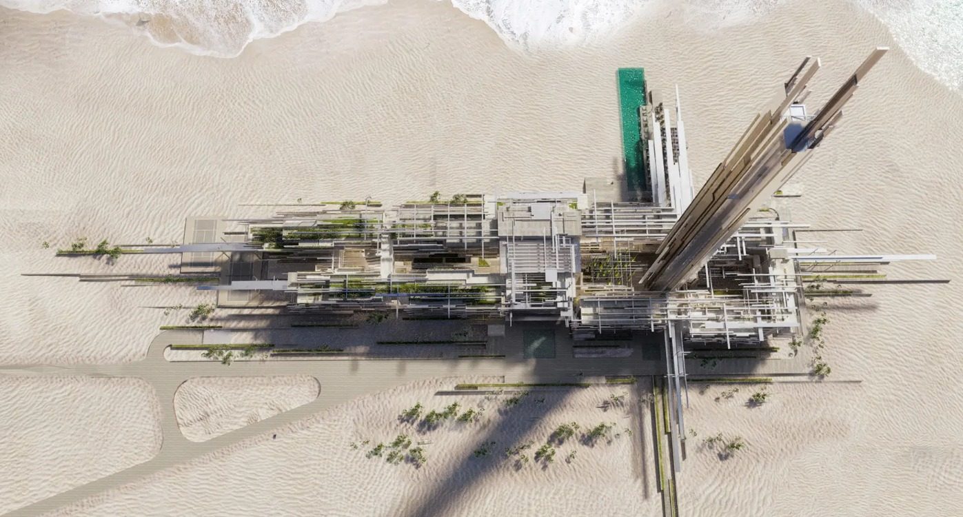 rascacielos desierto arabia saudita macross robotech epicom