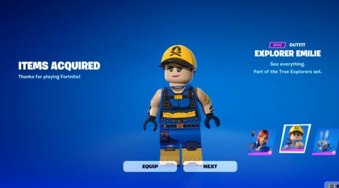 como desbloquear skins gratuitas lego fortnite