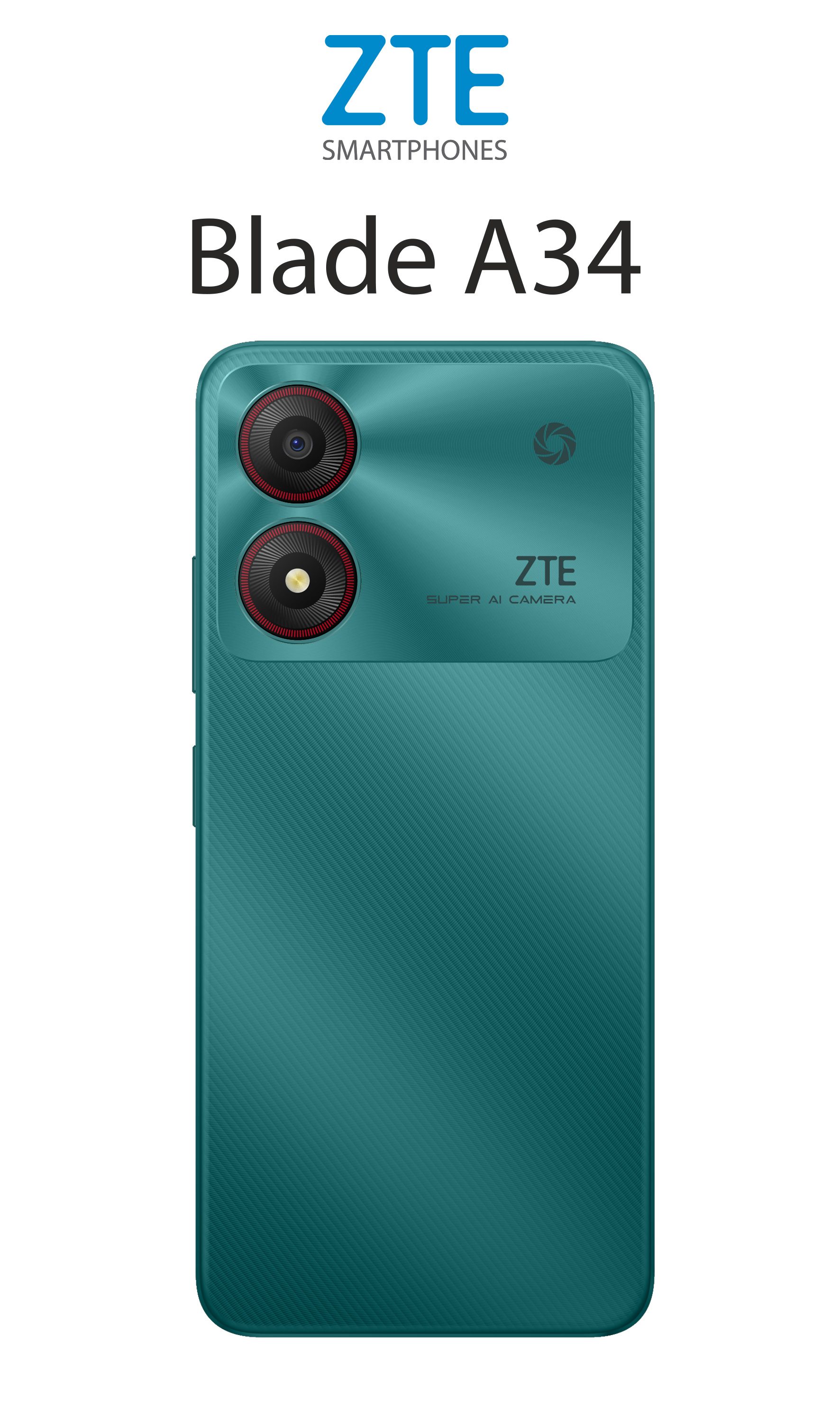 zte blade a54 34 mexico a34 back verde