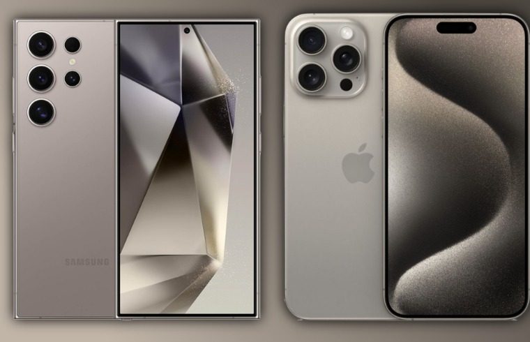 samsung galaxy s24 ultra iphone 15 pro max comparativa vs