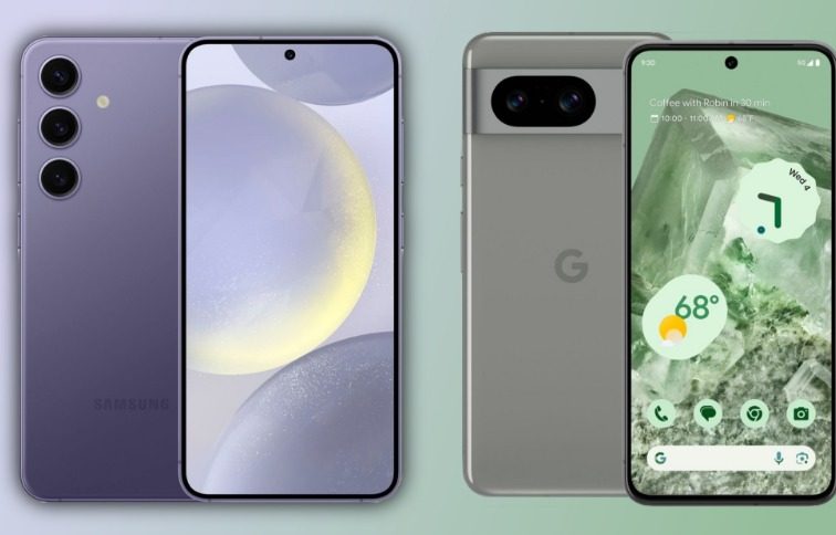 samsung galaxy s24 google pixel 8 comparativa vs