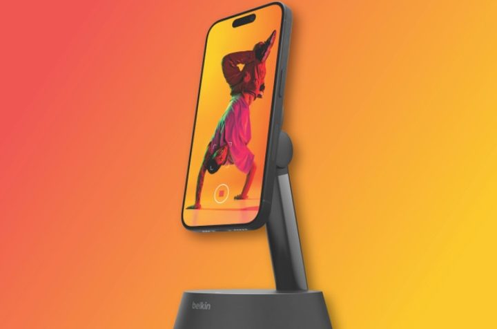 El Belkin Auto-Tracking Stand Pro es el primer accesorio que utiliza el DockKit de Apple