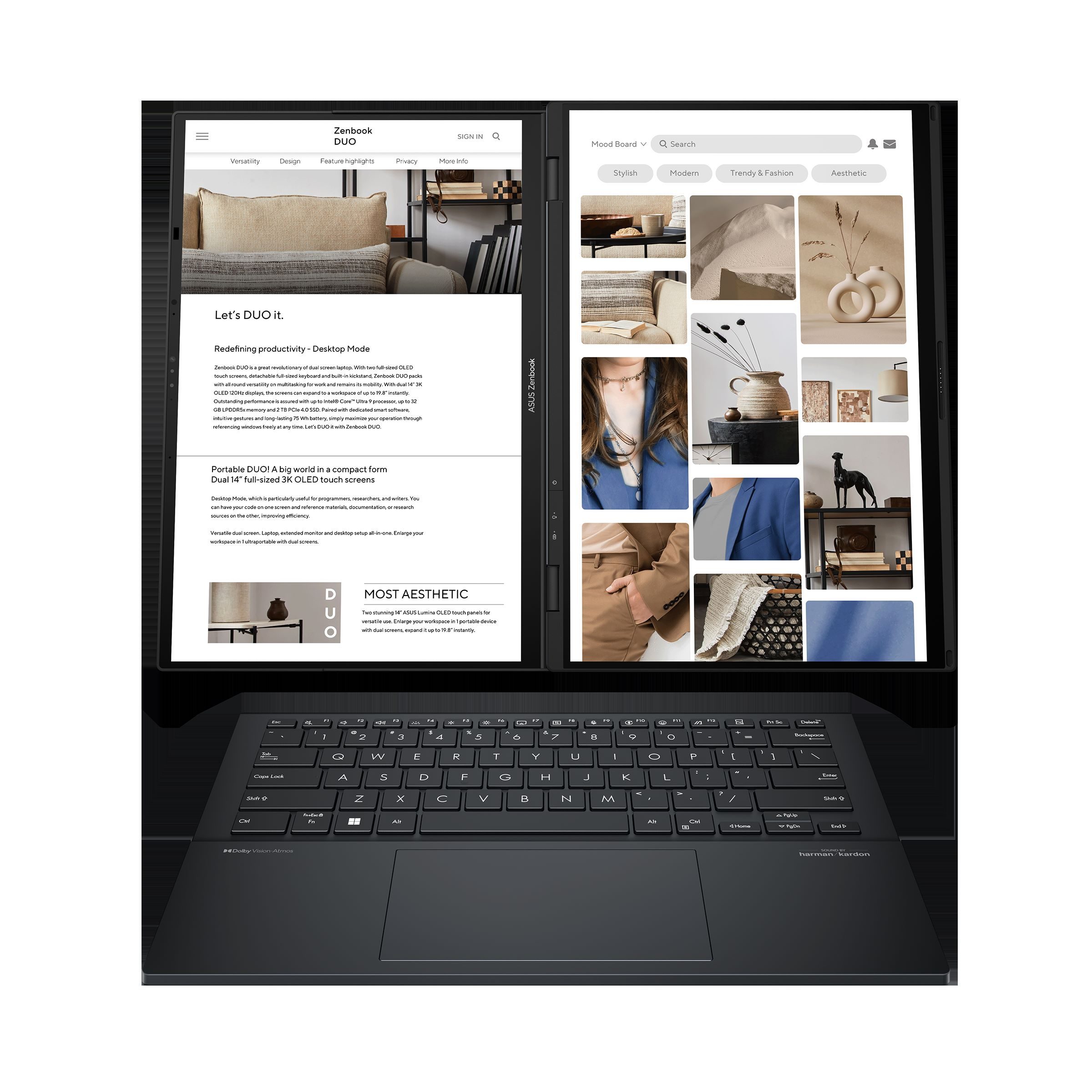 asus zenbook duo 2024 ux8406 product photo 2i inkwell gray 09