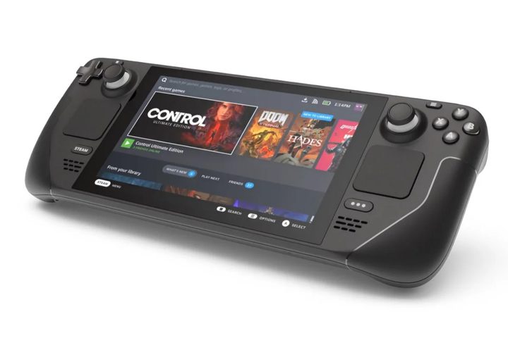 Consola portátil Steam Deck.