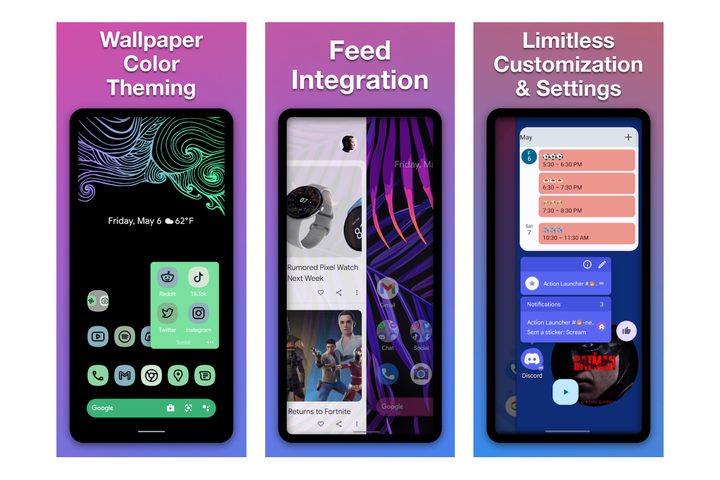 Action Launcher para Android