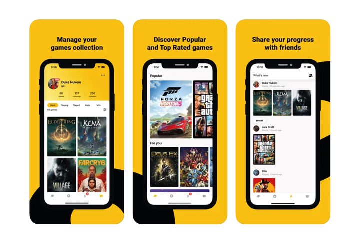 Aplicación móvil Stash.