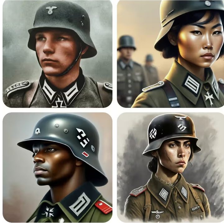 Gemini IA-generación imágenes históricas