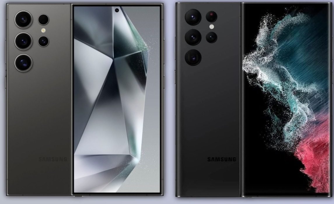 samsung galaxy s24 ultra vs s22