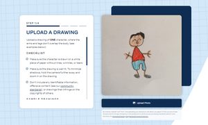 Captura del sitio web Animated Drawings.