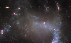 telescopio espacial hubble galaxia arana ara  a