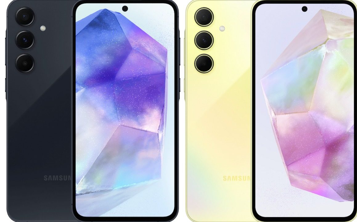 samsung galaxy a55 vs a35 comparativa