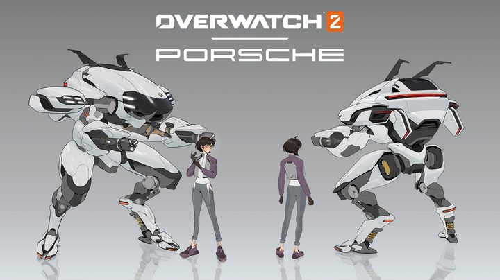 Overwatch 2 Meka Porsche