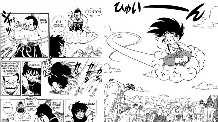 Una comparativa entre Dragon Boy y Dragon Ball.
