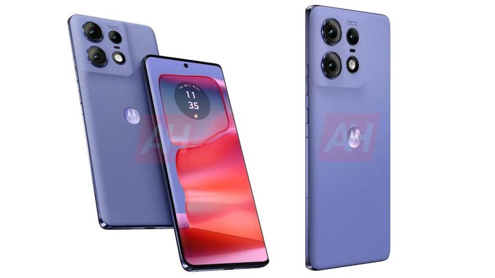 Una imagen del supuesto diseño del Moto Edge 50 Pro.