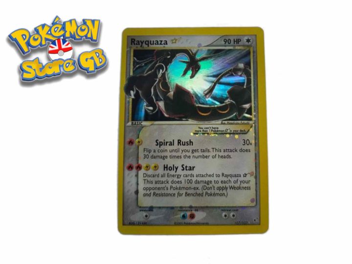 Shiny Rayquaza Ex Deoxys