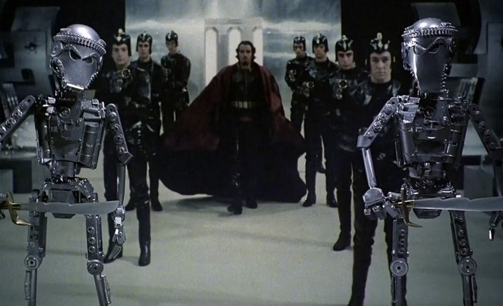 Una imagen de Starcrash, de Luigi Cozzi.