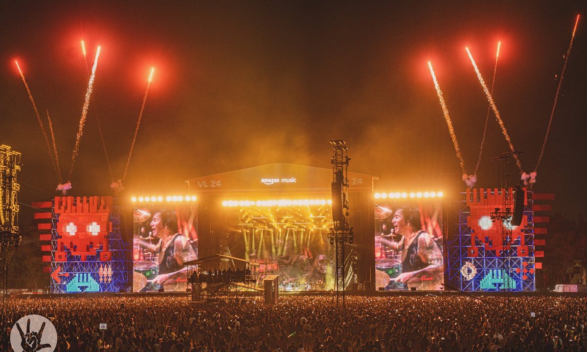 Una fotografía del festival Vive Latino 2024.