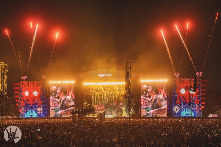 Una fotografía del festival Vive Latino 2024.