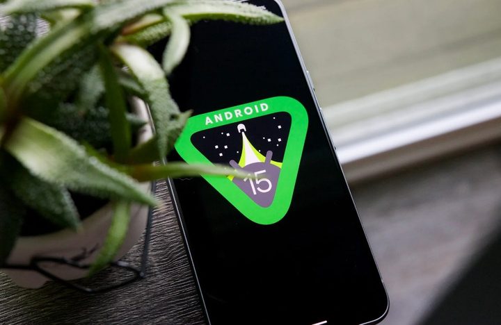 Android 15 logo