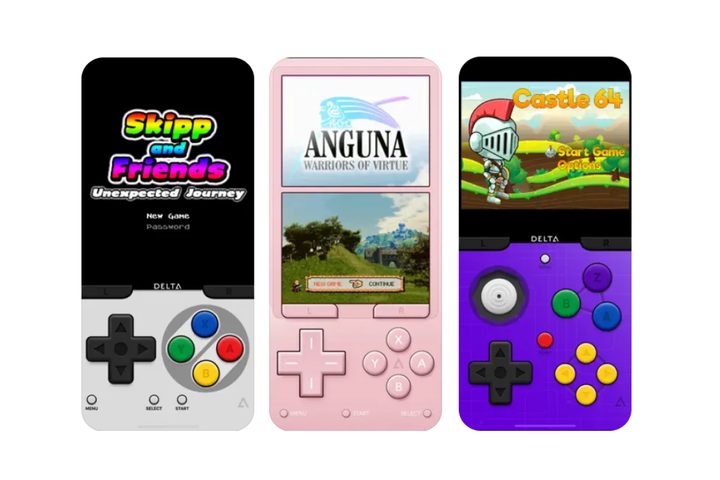 Emulador para iOS, Delta.