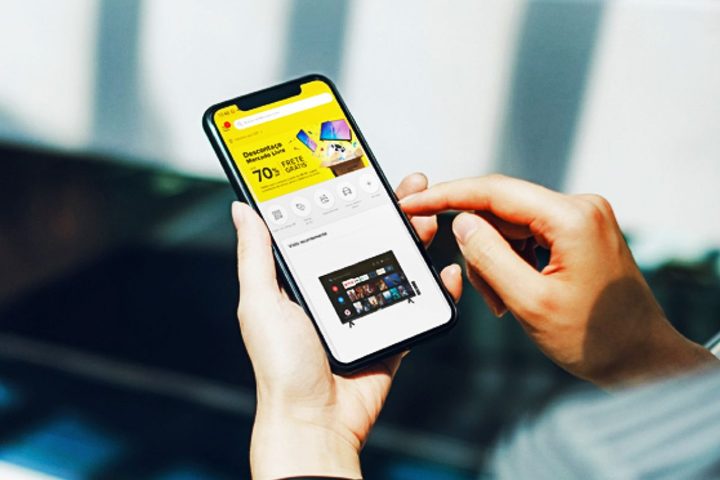 Aplicación móvil Mercado Libre.