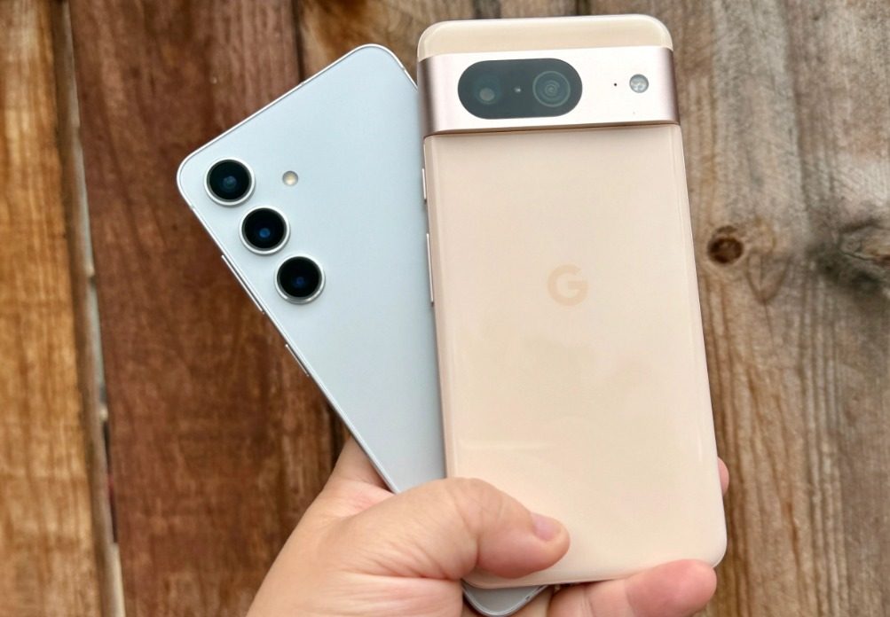 celulares Galaxy y Pixel