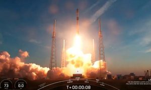 spacex prepara lanzamiento cohete record falcon 9