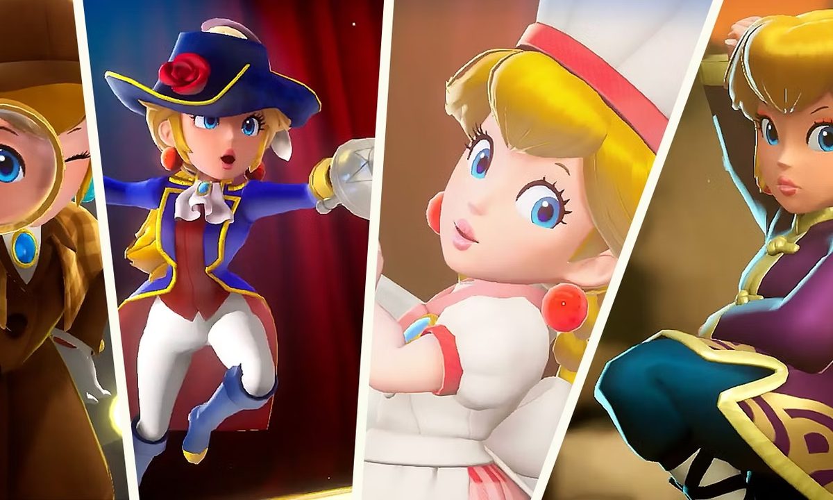 Las transformaciones en Princess Peach: Showtime!