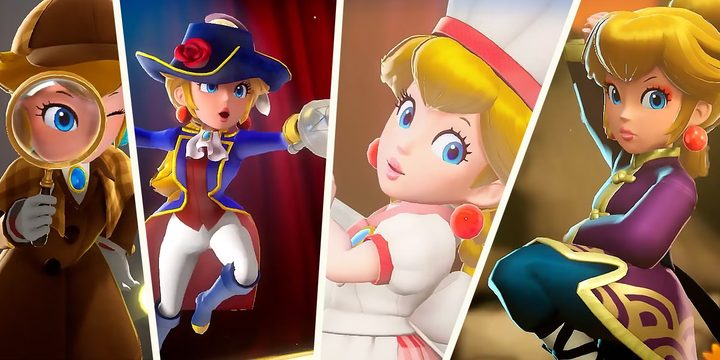 Las transformaciones en Princess Peach: Showtime!