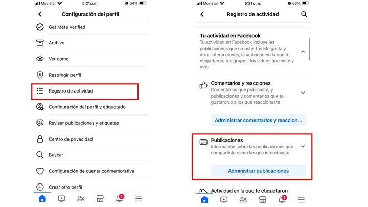 Como borrar todas las publicaciones de una cuenta de Facebook.