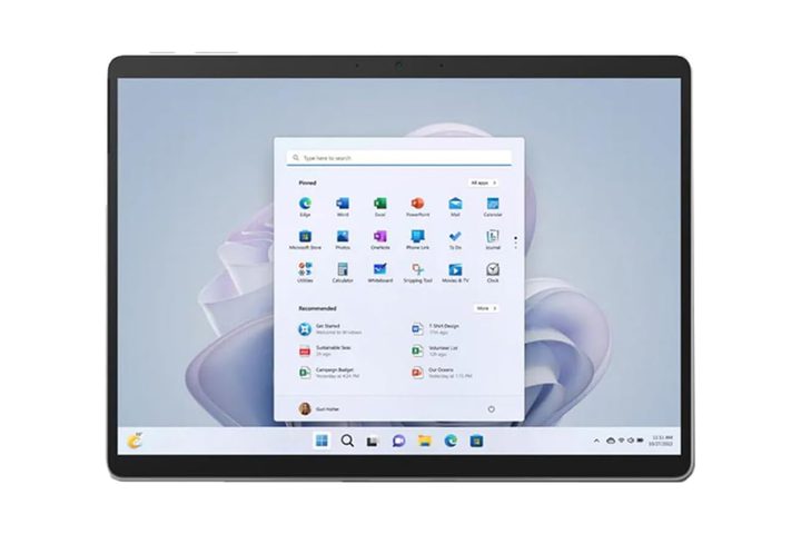 Microsoft Surface Pro 9.