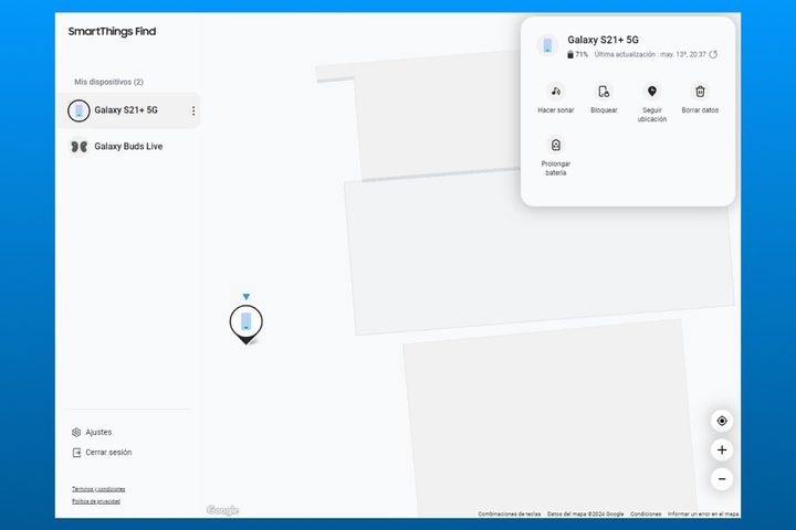 SmartThings Find Samsung - Encontrar celular Samsung.