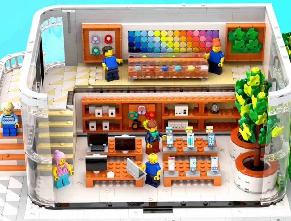 apple store lego  3