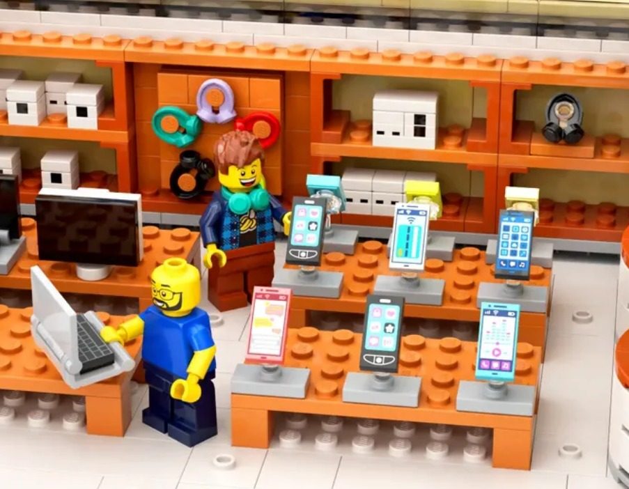 apple store lego  6