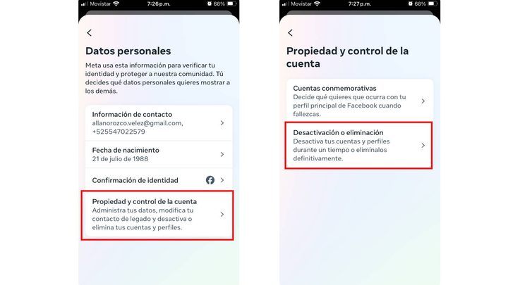 Cómo eliminar una cuenta de Facebook