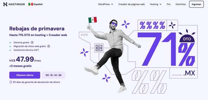 Una imagen de Hostinger.