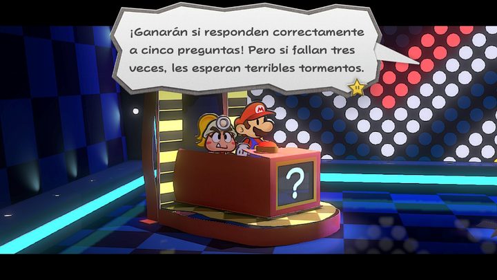 Una imagen de Paper Mario: The Thousend-Year Door.