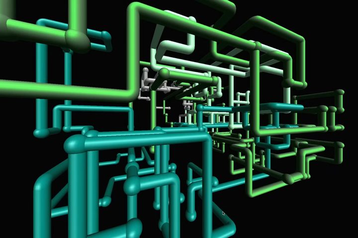 3D pipes Windows NT