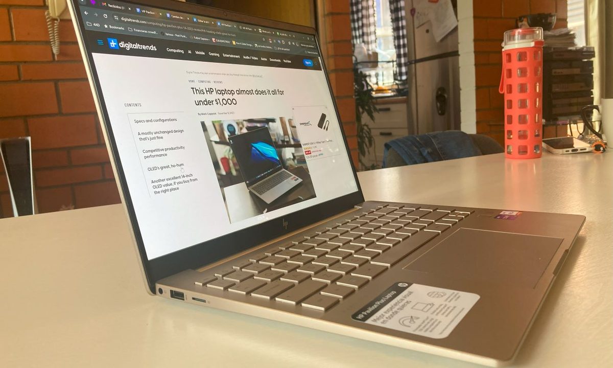 Una imagen de la HP Pavilion Plus 14.