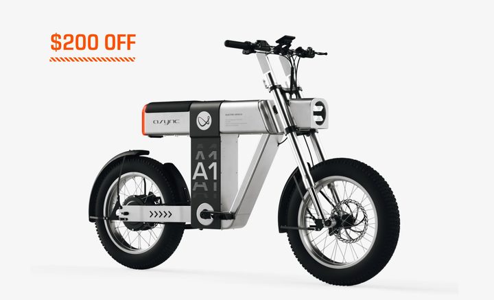 La bicicleta eléctrica Async A1 Pro.