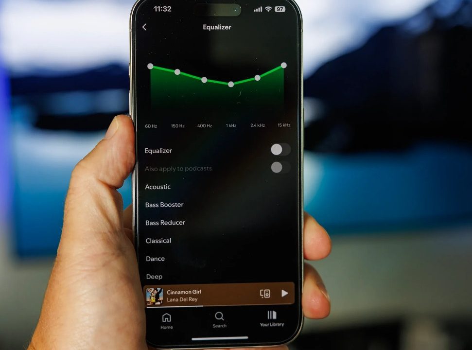 como ajustar configuracion ecualizador spotify