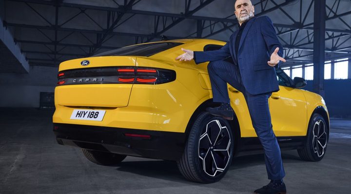 Eric Cantona-Ford Capri