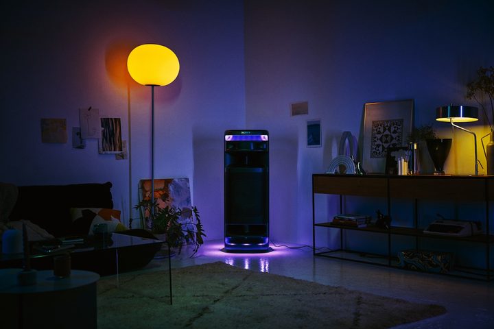 Una imagen de la bocina Sony ULT Tower 10.