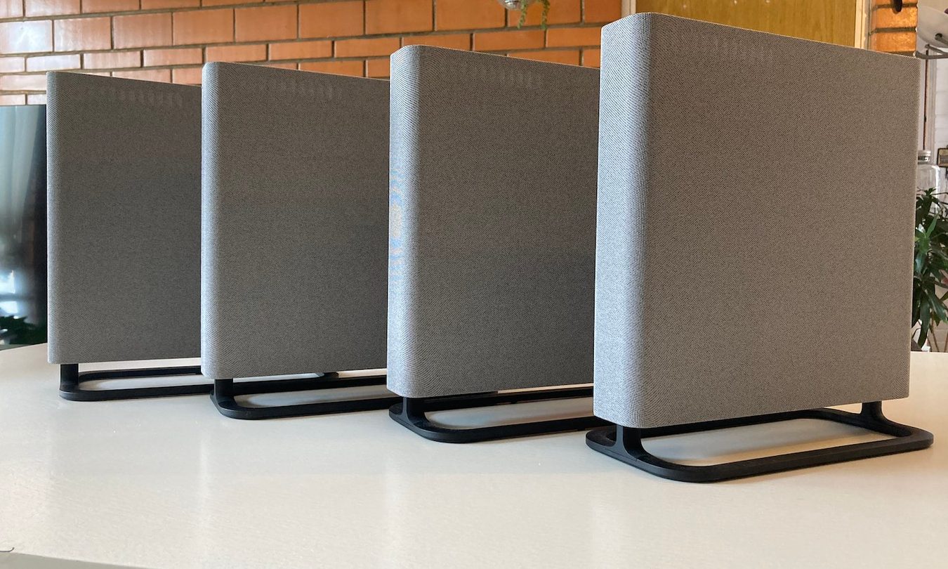 Una fotografía del teatro en casa Sony Bravia Quad.