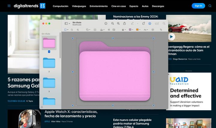 Guía para cambiar el color de las carpetas en Mac OS.