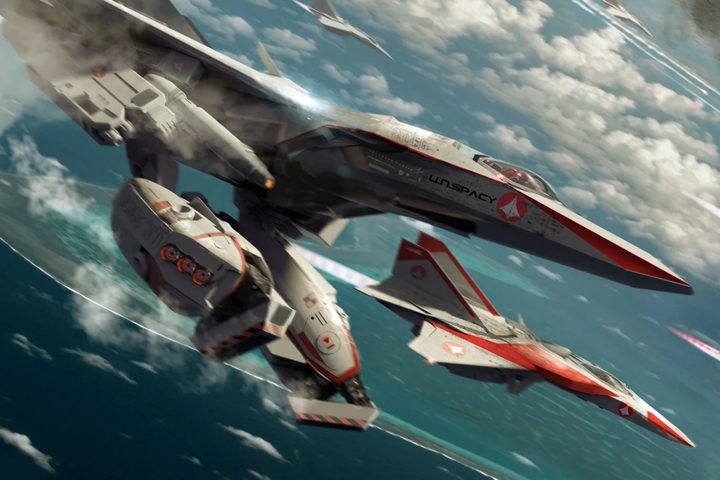 Arte conceptual de una película cancelada de Robotech.