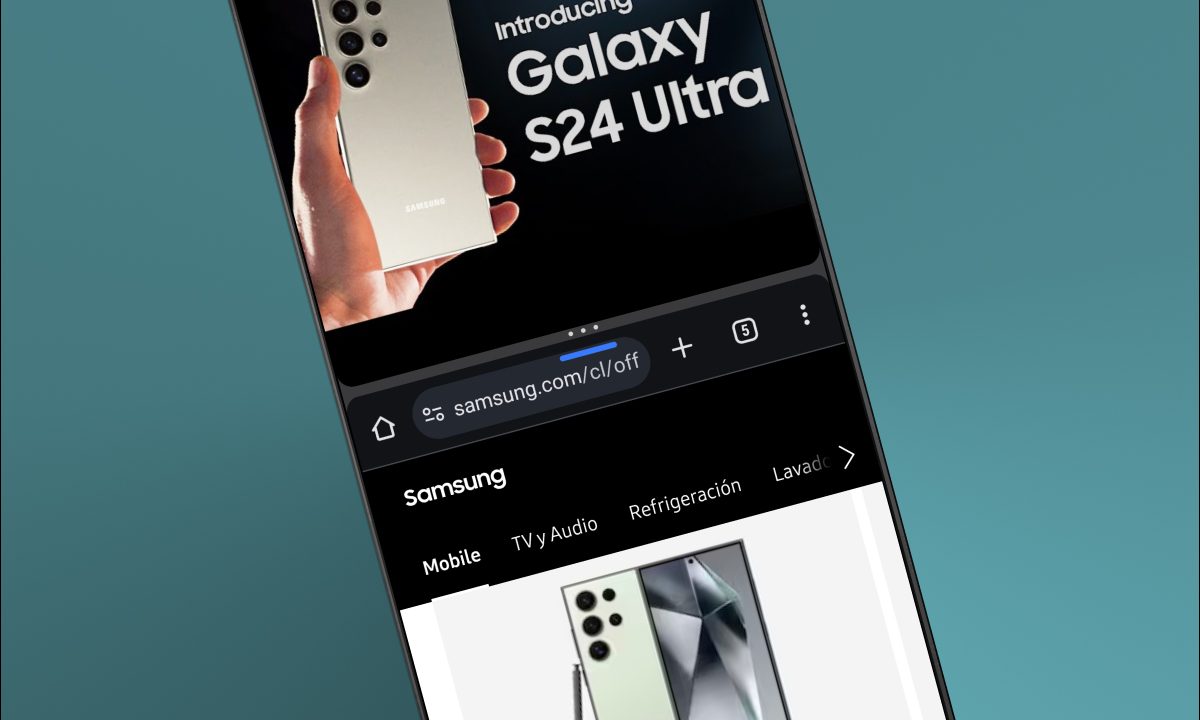 Cómo dividir la pantalla en tu celular Samsung Portada