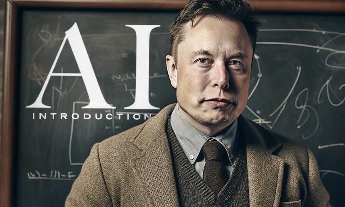 Elon Musk hecho con IA